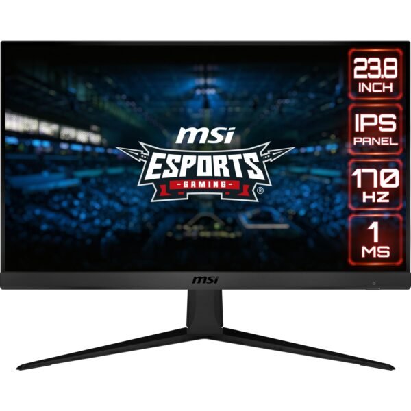 MSI 23.8" G2412 170Hz 1ms HDMI DP FreeSync Premium FHD IPS Gaming Monitör